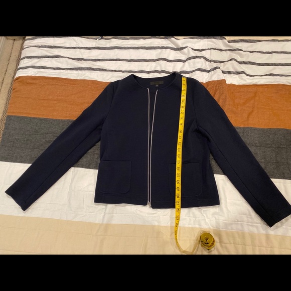 Uniqlo round neck Ponte zippered jacket - Picture 2 of 4